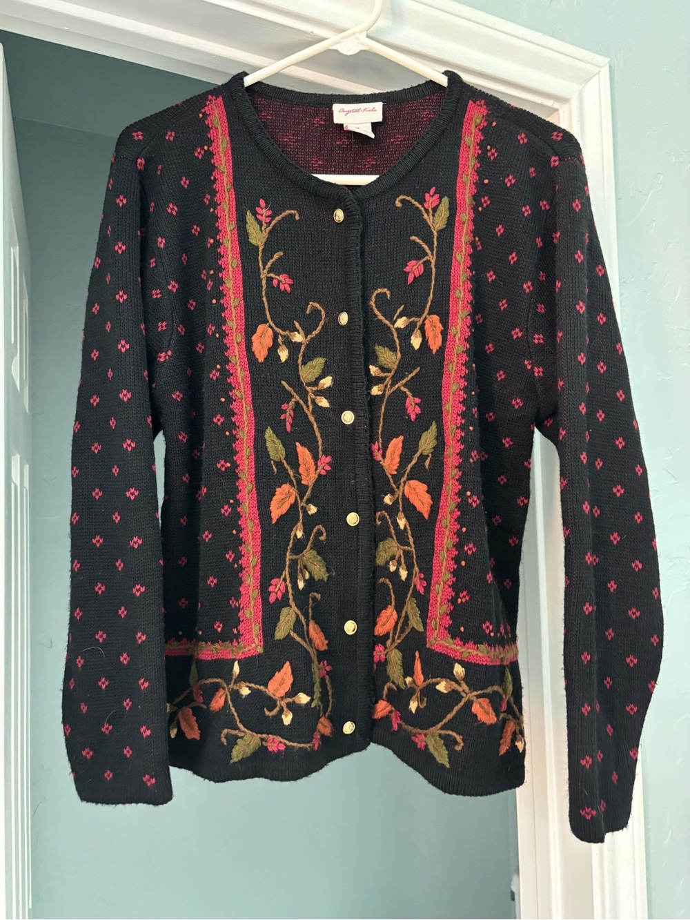 Krystal Kobe vintage sweater